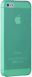 Чехол для iPhone 5 Ozaki Jelly Cyan Чехол для iPhone 5 Ozaki Jelly Cyan